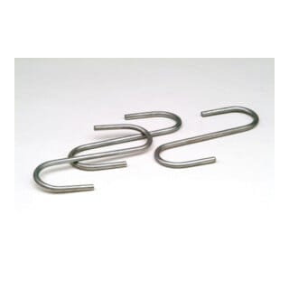 Regalwerk BERT-Universalhaken S-Form Durchmesser 5 mm Stahl 37 verzinkt