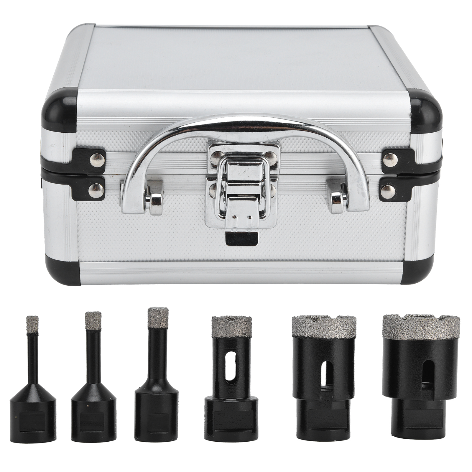 6-in-1 Lochsägen-set, Diamant-fliesenbohrer, Handwerkzeug, Zubehör Für 6–38 Mm M14 Hohlkernbohrer