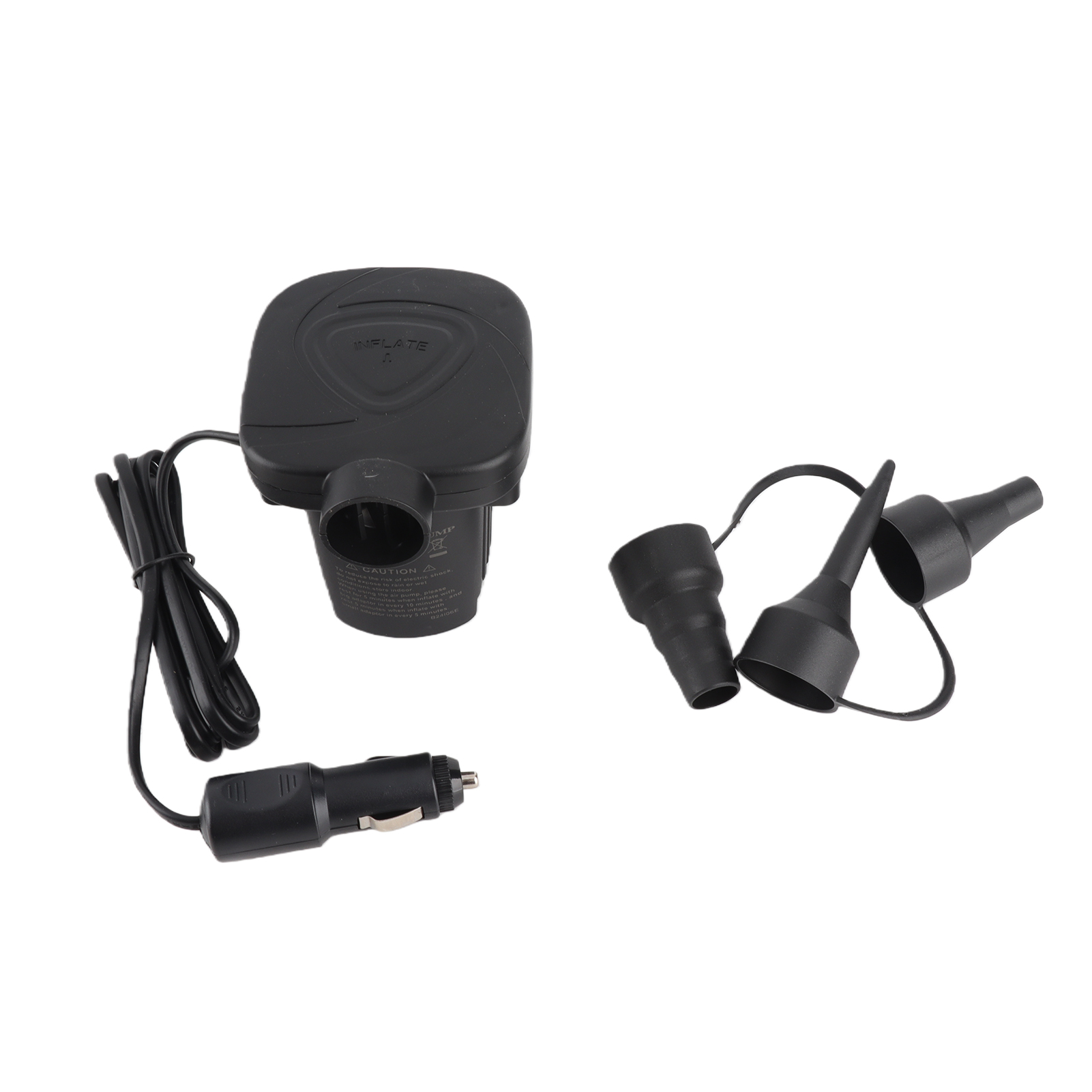 Tragbare 12v Elektrische Auto-luftpumpe, Ideal Zum Aufpumpen Von Schlauchbooten, Luftmatratzen Und Bojen (80w).