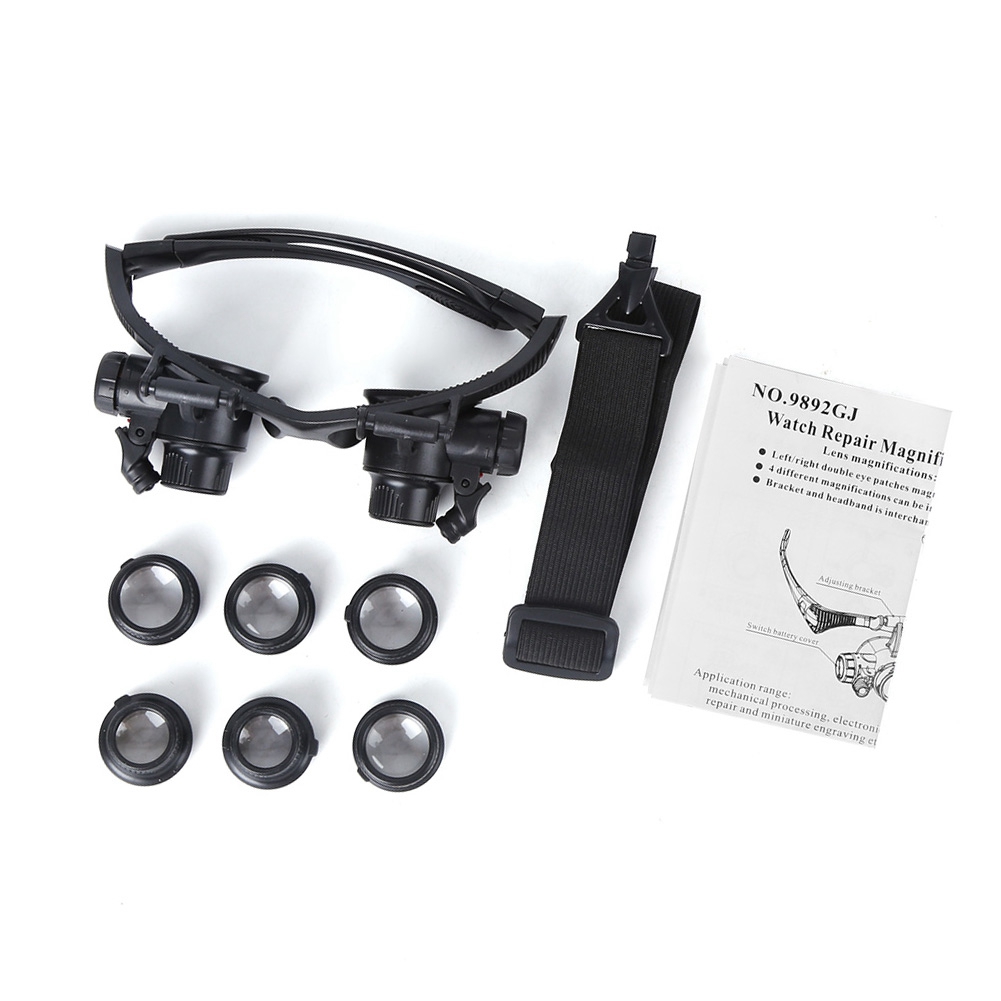 Reparaturlupe Mit Led-beleuchtung Für 10x/15x/20x/25x Vergrößerung