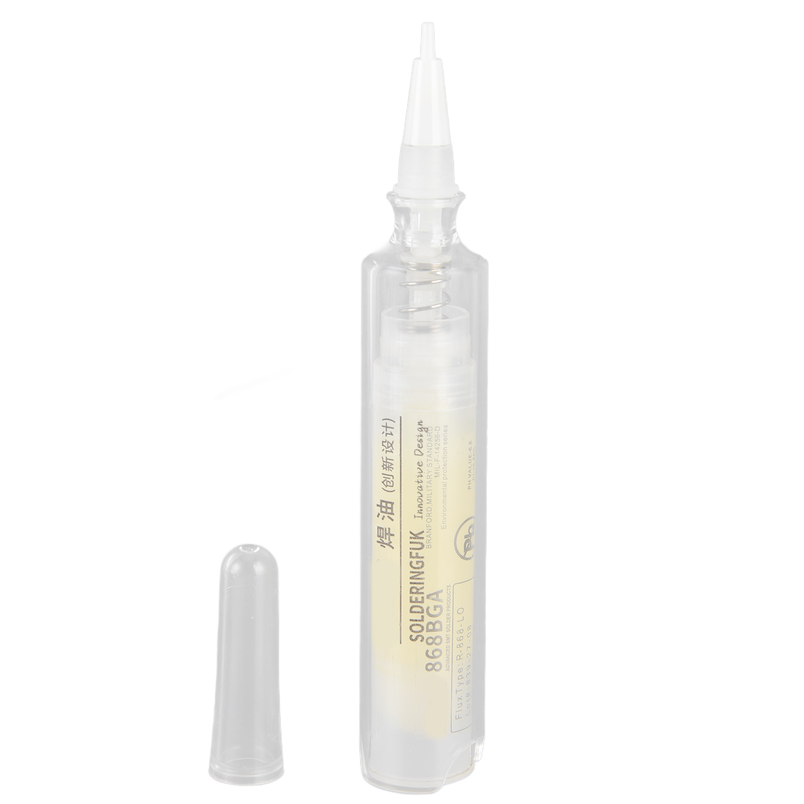 Lötpaste Auf Kolophoniumbasis, 10 Ml, Spritze, Keine Reinigung Erforderlich Und Geringe Rückstandsbildung, Für Die Lötstellenwartung
