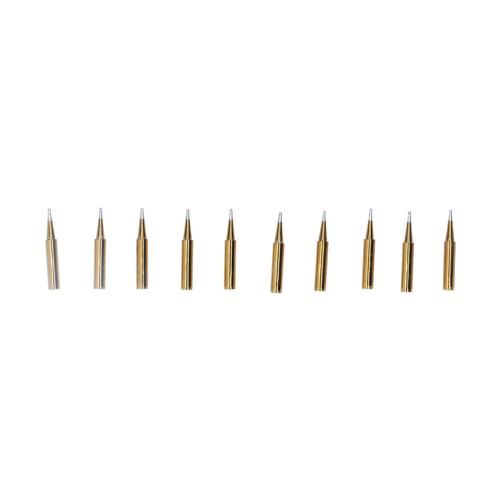 10 Goldene Lötspitzen Als Ersatzzubehör Für 60-w-lötköpfe (900 Mhz).