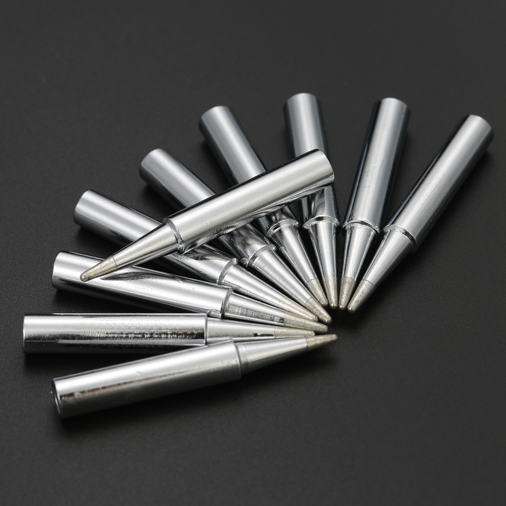 10-teiliges Set Bleifreier 900m-tb Ersatz-lötspitzen Für Die Hakko 936/907 Lötstation
