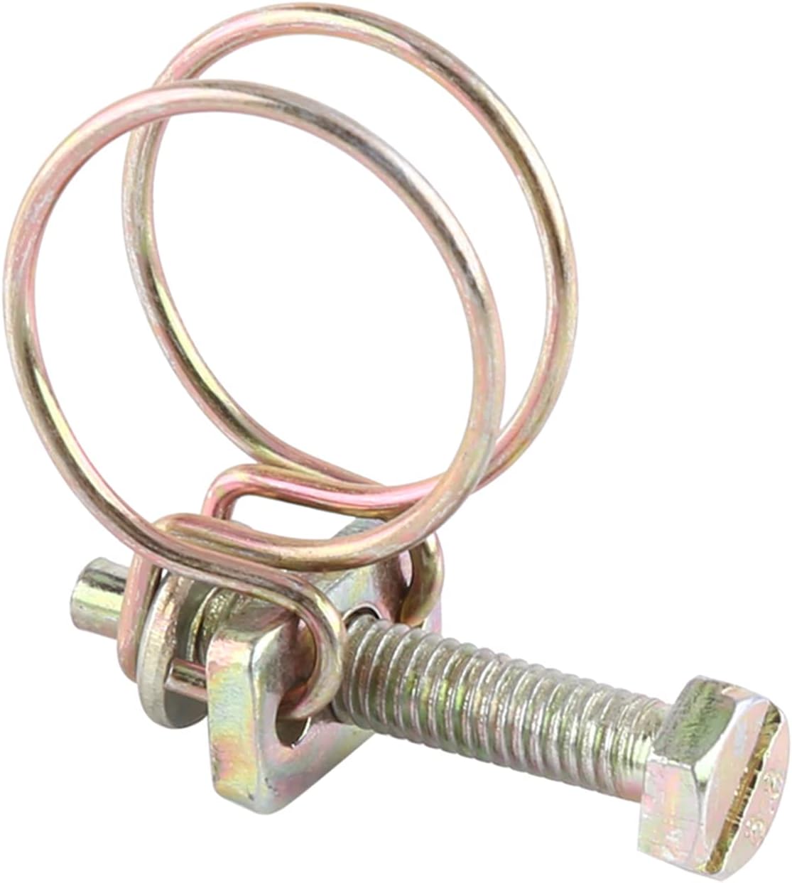 10 Stück Doppelt Verstellbare Edelstahl-rohrschellen Für Schlauchverbinder, Schlauchklemmen Und Wasserrohrverbindungen, 25 Mm