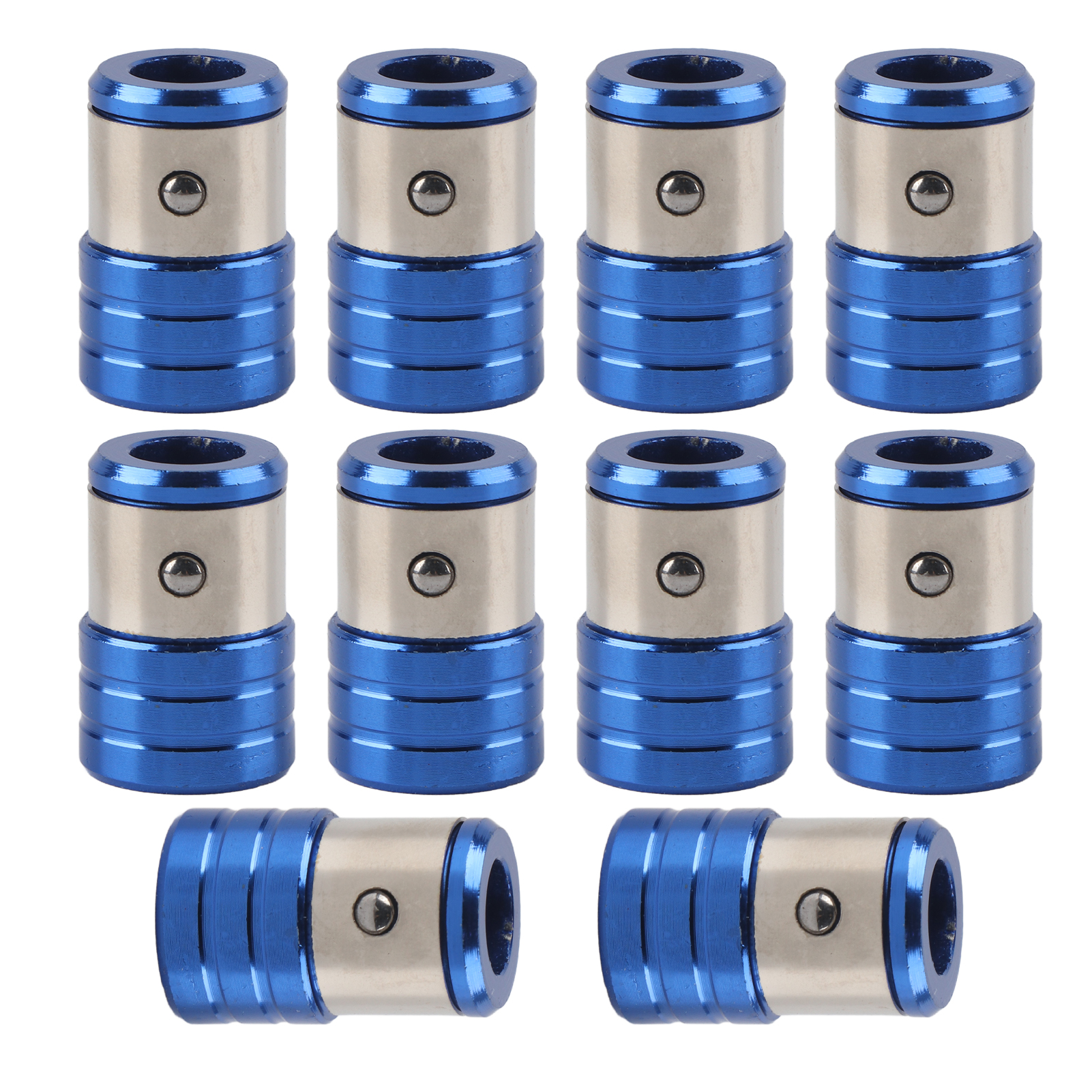 Set Mit 10 Rutschfesten Magnetischen Schraubendreherbits, Magnetisches Bohrwerkzeug