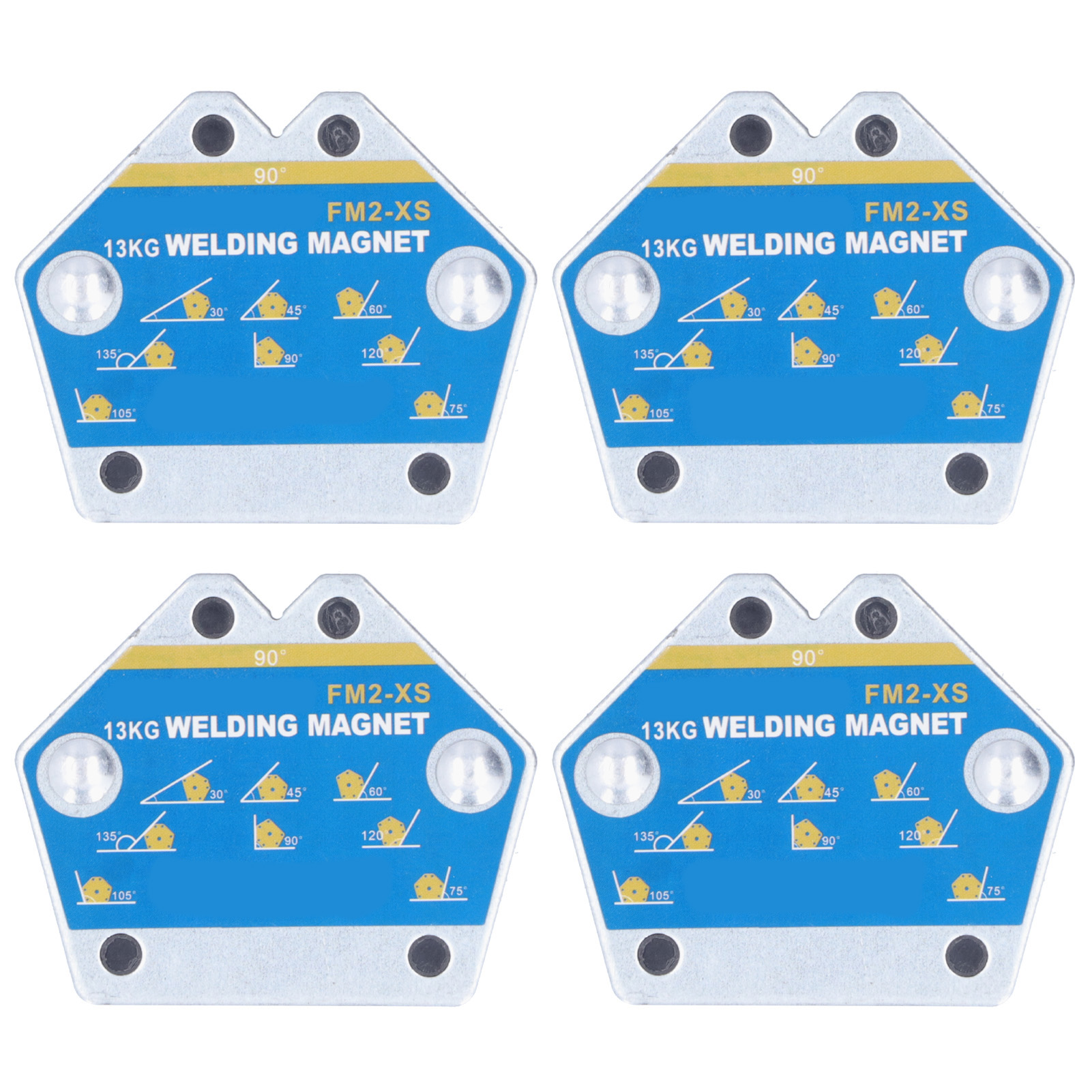 Magnetische Schweißpositionierer Mit Mehreren Winkeln, Winkelbefestigungswerkzeuge Für Eisen, 13 Kg Fm2-xs