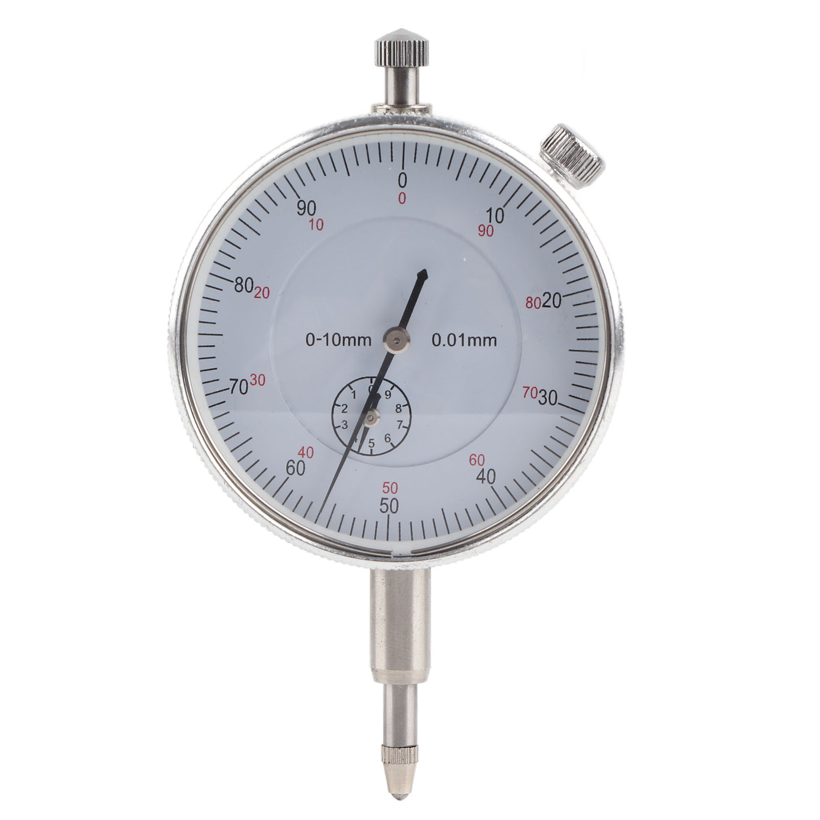 Messuhr, Messbereich 0–10 Mm, Genauigkeit 0,01 Mm, Hohe Präzision, Aluminiumlegierung, Industrielles Handwerkzeug