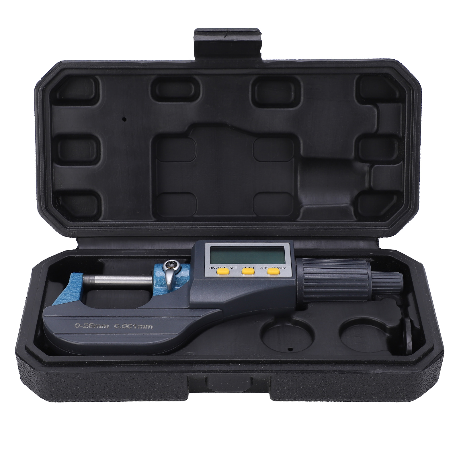 Digitales Mikrometer Mit Lcd-bildschirm Und Feineinstellratsche Zur Wanddickenmessung
