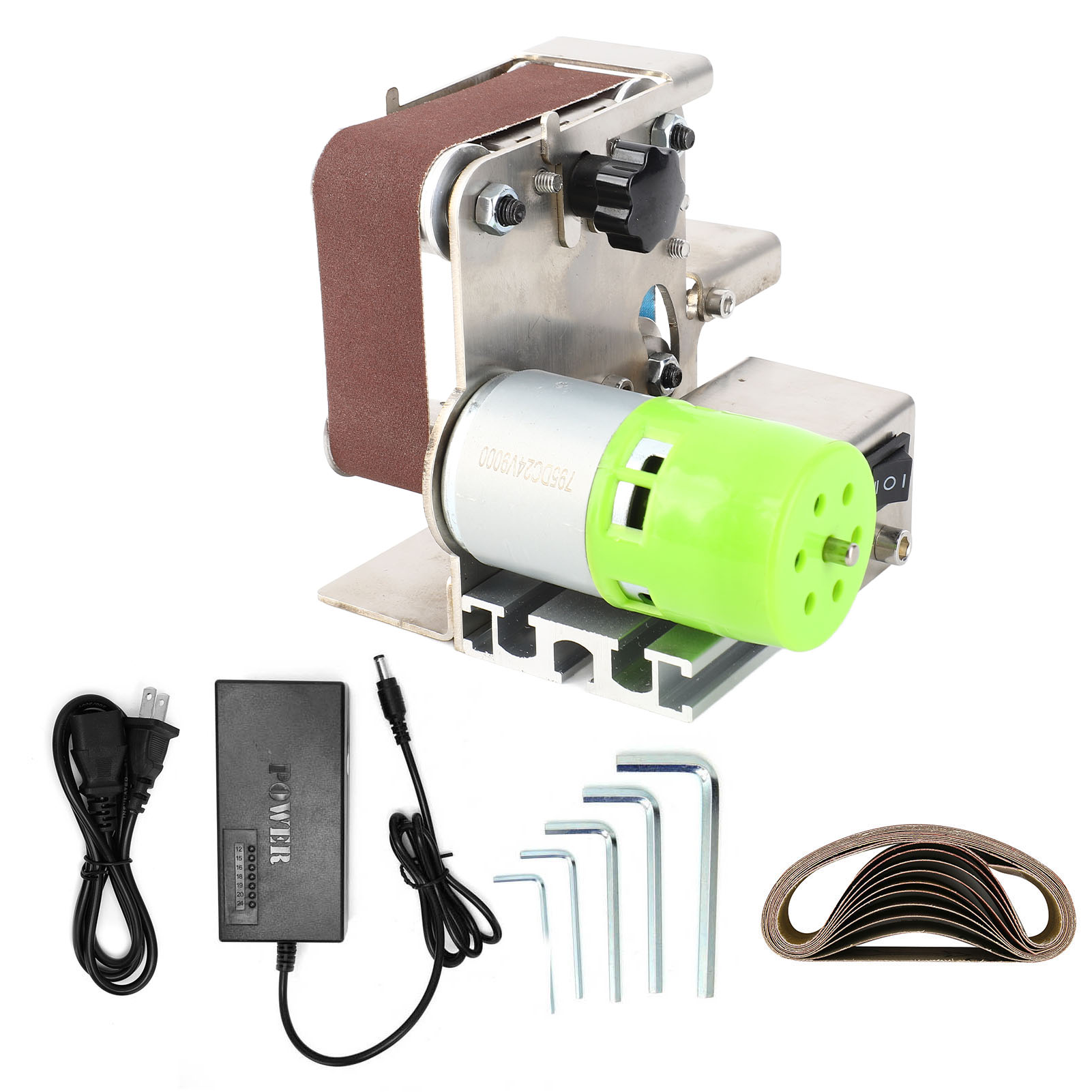 Elektrischer Mini-tischbandschleifer Mit Zubehör