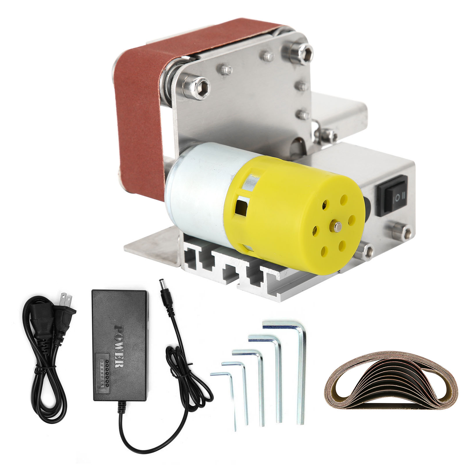 Elektrischer Mini-bandschleifer Zum Polieren Und Schleifen, Heimwerkerzubehör, 110-240v Netzstecker, 775 (100w)