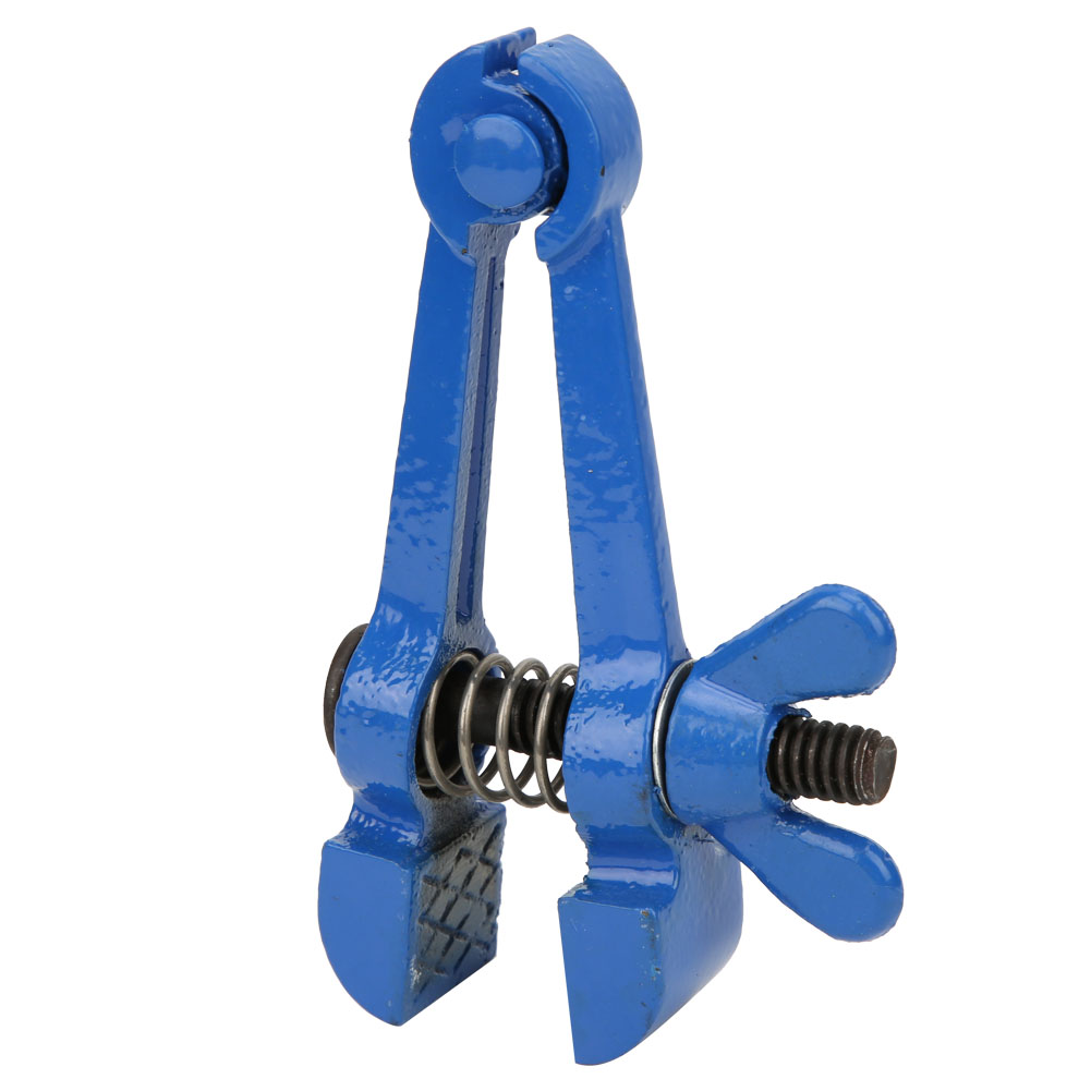 Mini-mehrzweck-handschraubstock Aus Blau Lackiertem Stahl, Kleine Klemme, Werkzeugzubehör (25 Mm)