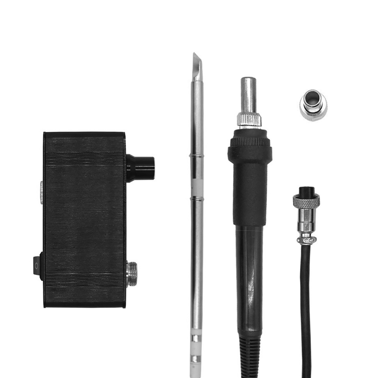 Quicko Mini T12-942 Lötstation-set Mit Oled-bildschirm, Elektrowerkzeugen, Lötkolben, Lötspitzen, Temperaturregler, K-spitzen Und Griff.