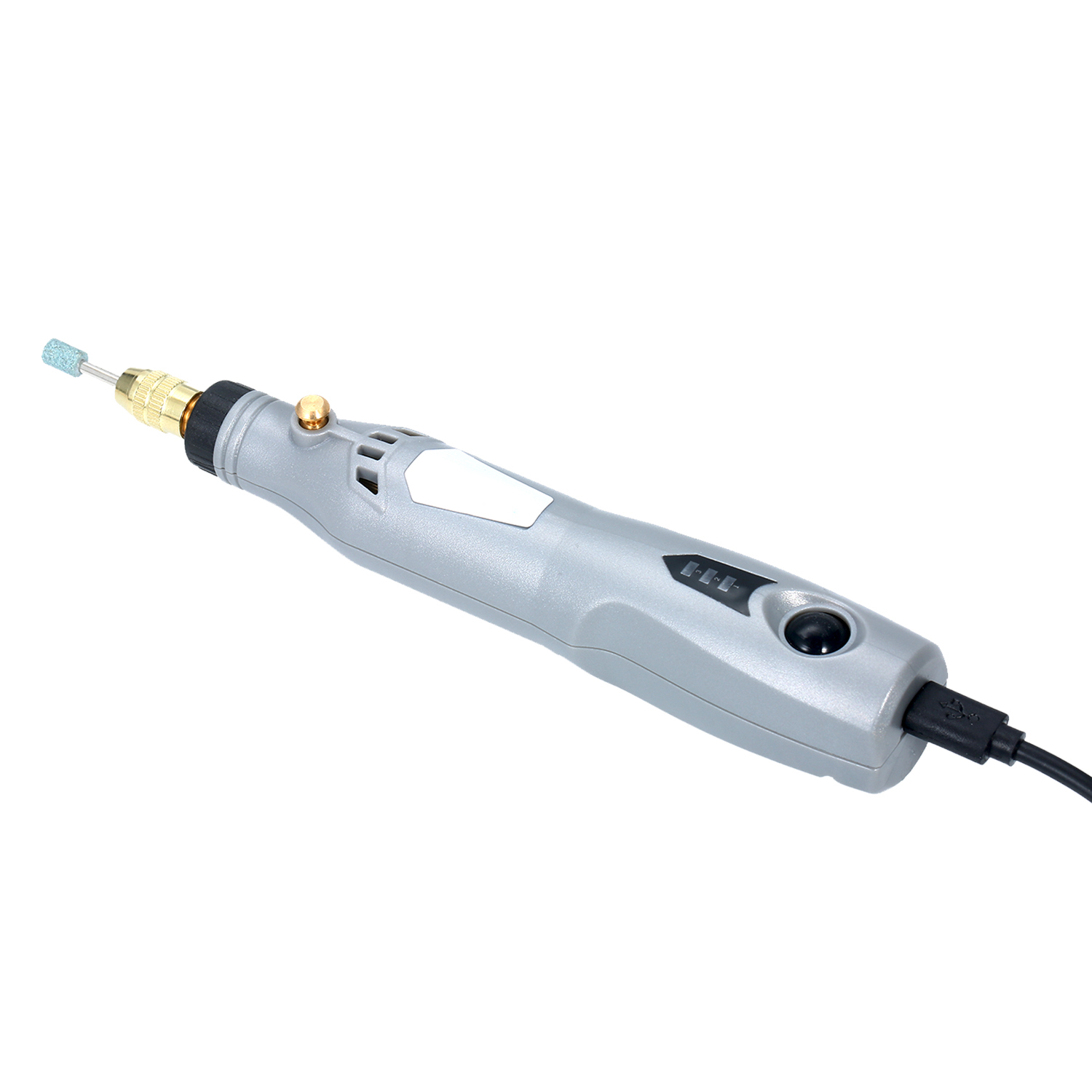 Tragbarer Multifunktionaler Mini-elektroschleifer 6000-15000 U/min, 3-in-1-wiederaufladbares Rotationswerkzeug-set Mit Polierer, Bohrer Und Schleifer, Micro-usb-ladekabel Und 21 Zubehörteilen Zum Poli