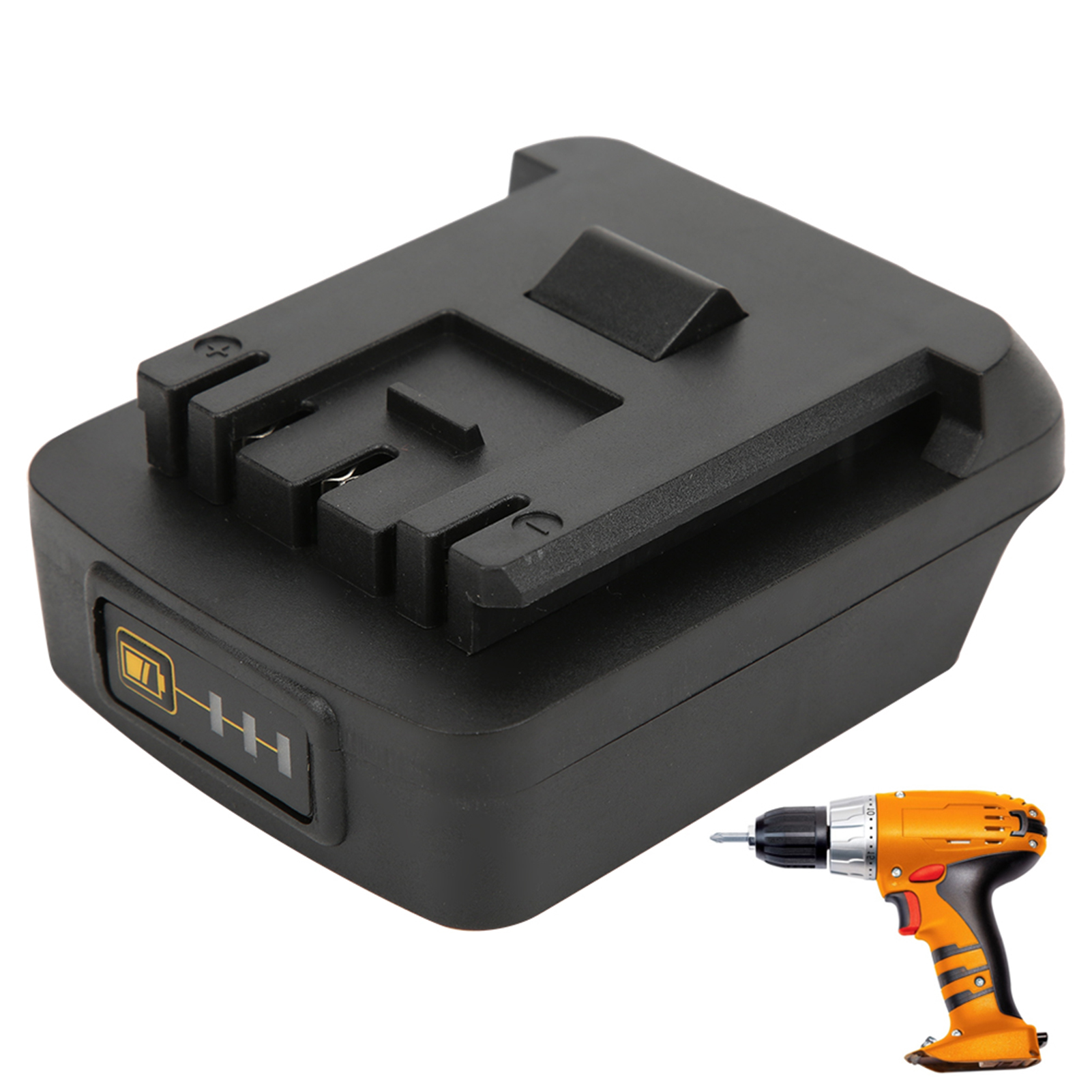 Adapter Für Makita 18v Li-ionen-elektrowerkzeuge, Kompatibel Mit Bosch-akkus Und Ausgestattet Mit Einem Integrierten Ladegerät.
