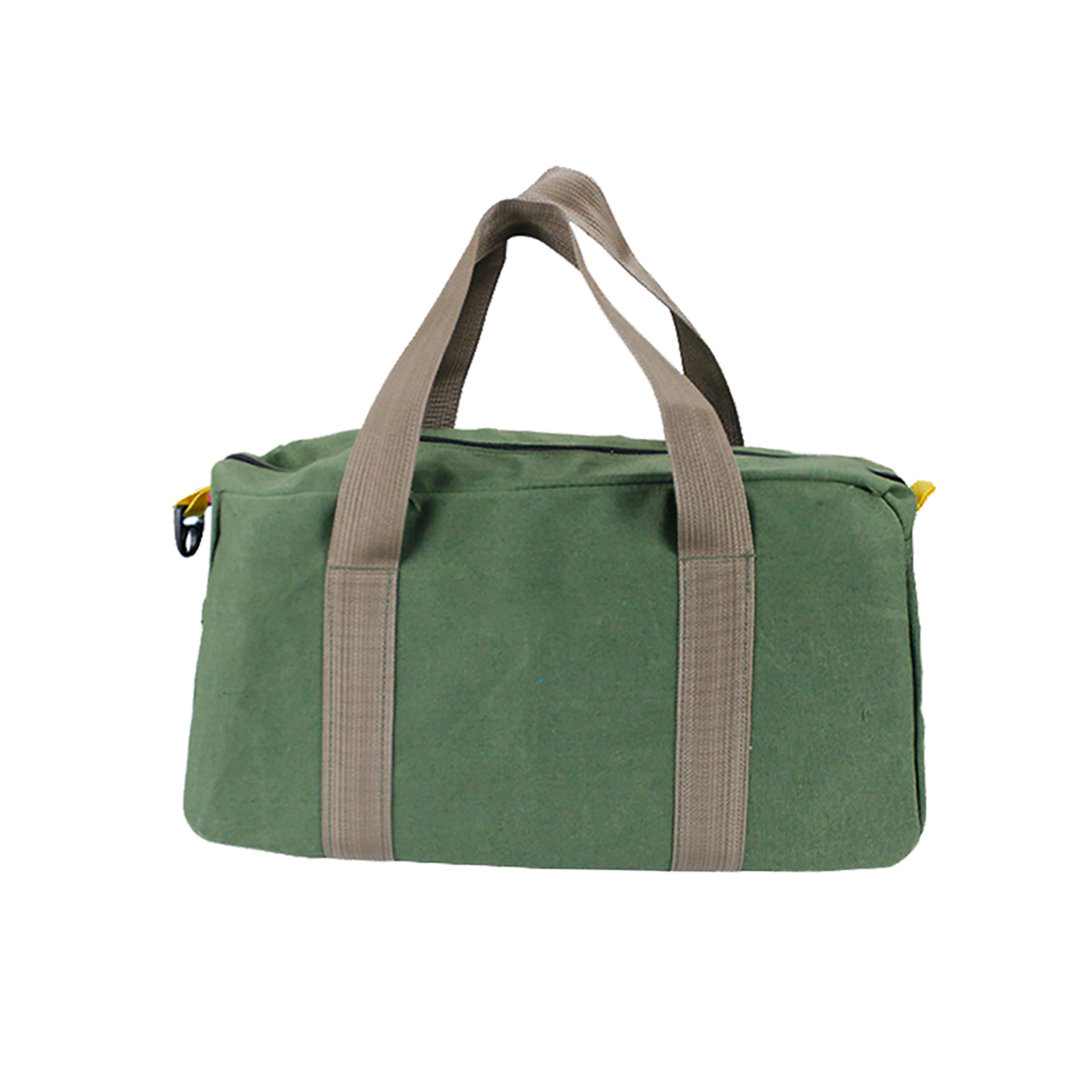 Penggong Große, Dicke, Strapazierfähige, Multifunktionale Und Tragbare Werkzeugtasche Aus Canvas, 40,6 Cm (16 Zoll), Armeegrün, 168
