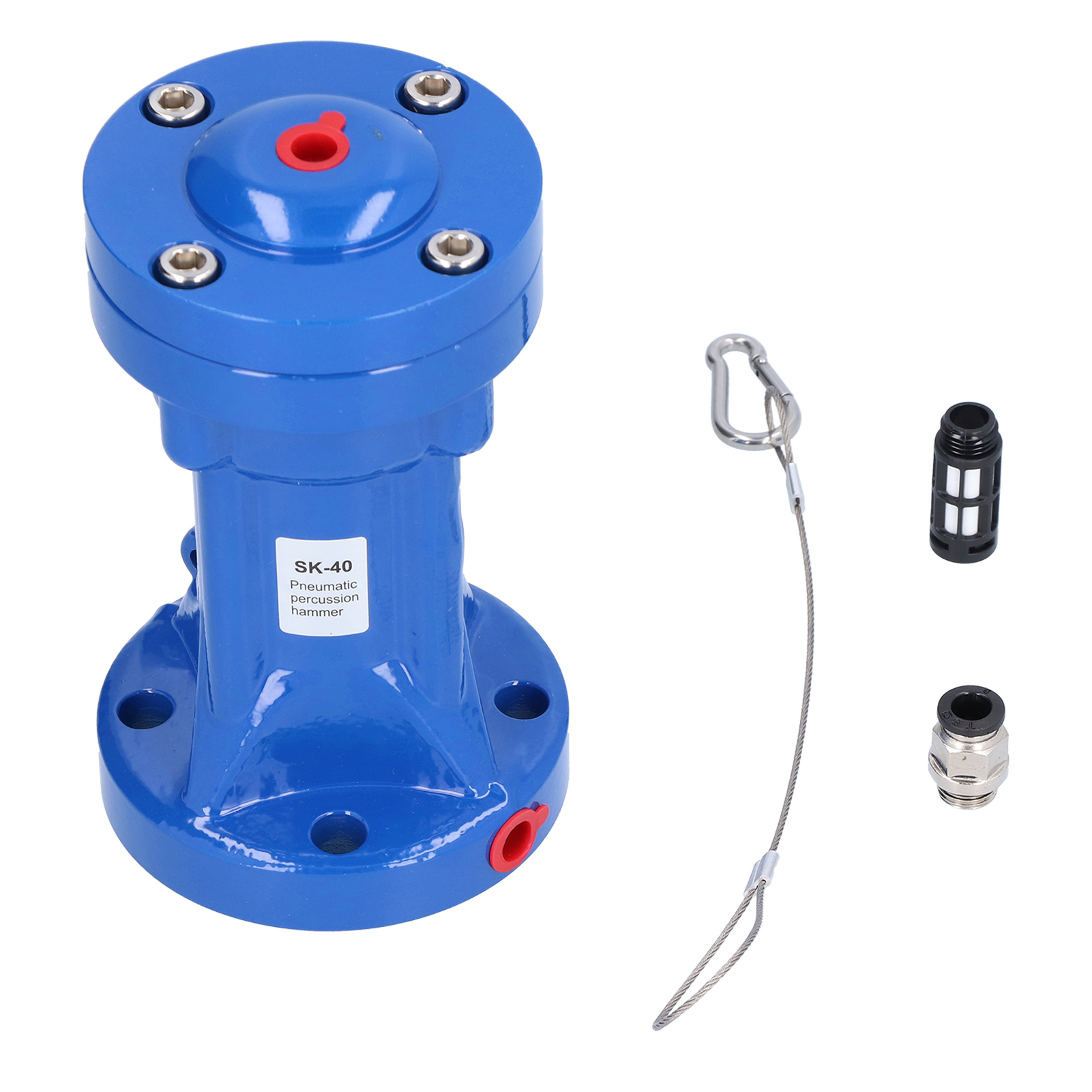Pneumatischer Schlaghammer Aus Aluminiumlegierung, Einstellbarer Luftvibrator, Pulverauswurfvorrichtung