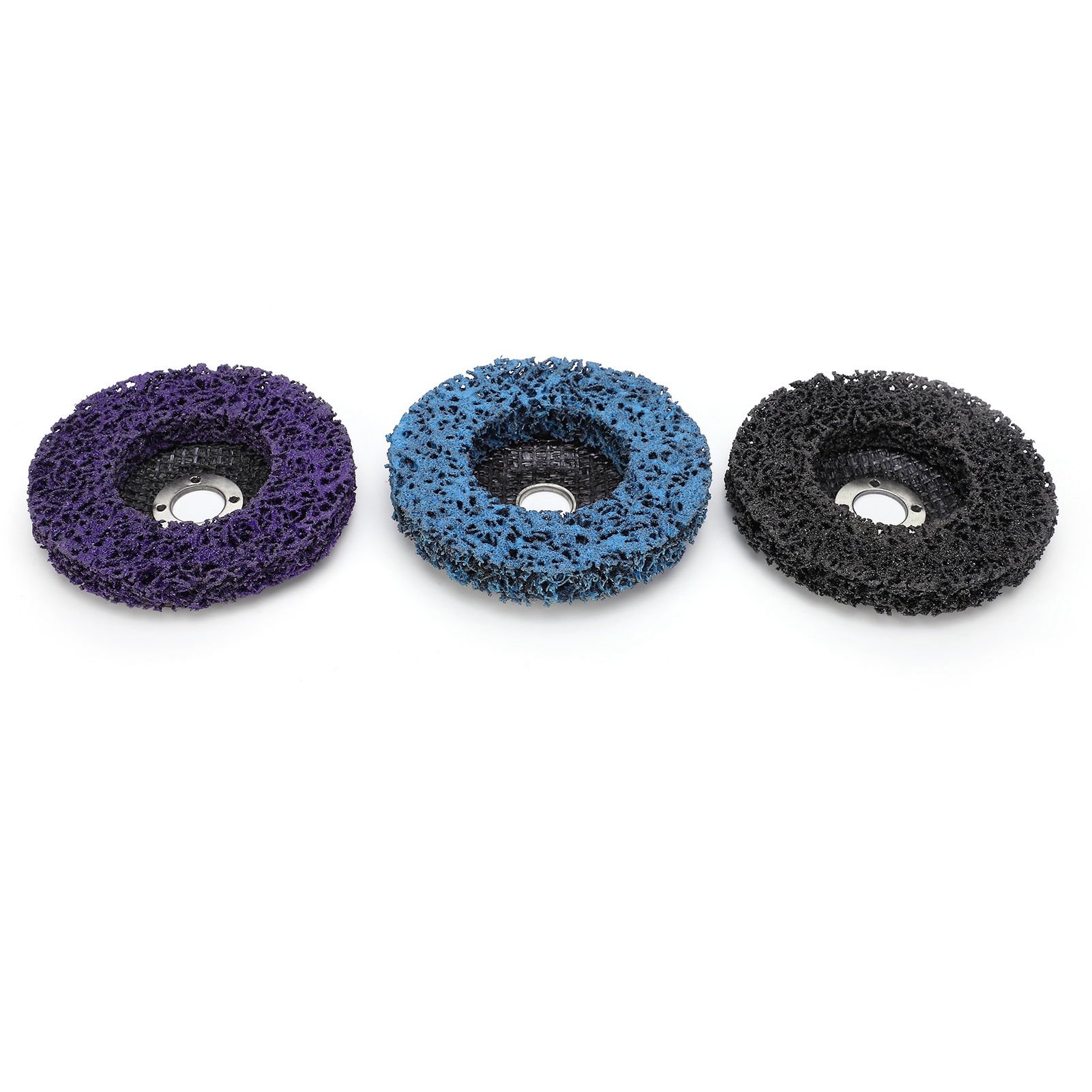 Set Aus 3 Elastischen Harzpolierscheiben, Schleifmittel, 100 X 16 Mm (4 Zoll).