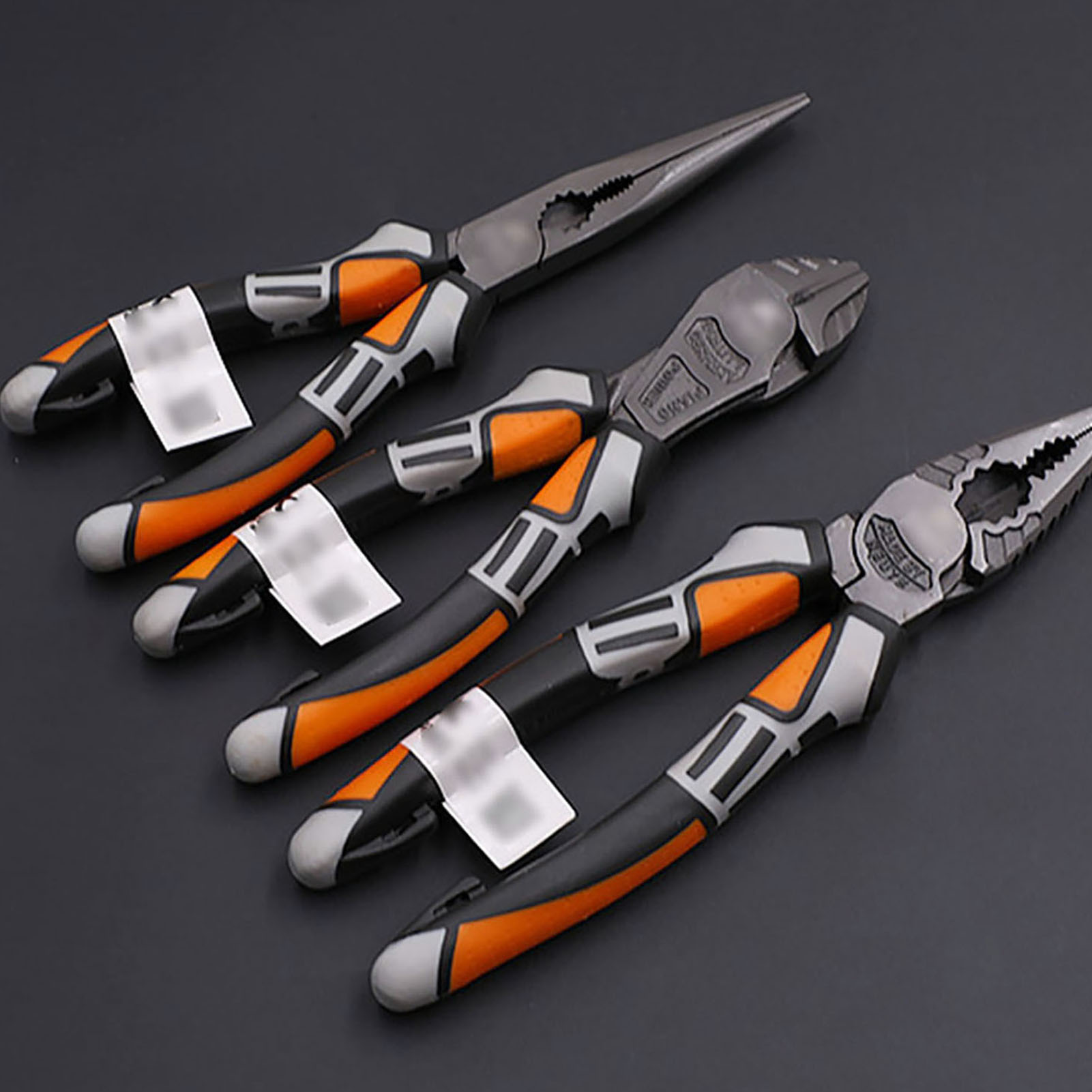 Professionelle 20 Cm (8 Zoll) Lange Abisolier- Und Crimpzange Aus Chrom-vanadium-stahl