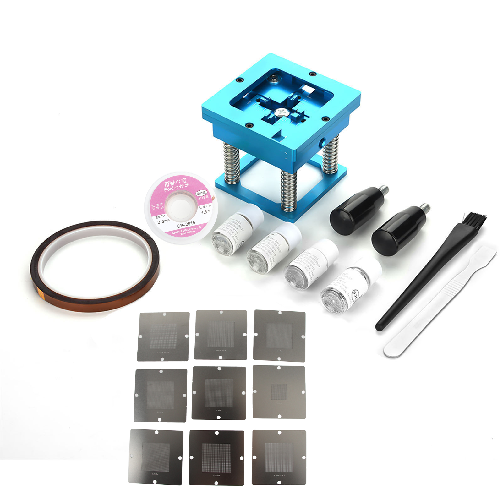 Bga-reballing-set, Lötreparatur-set, Lötstationsschablonen, Kugellager-set