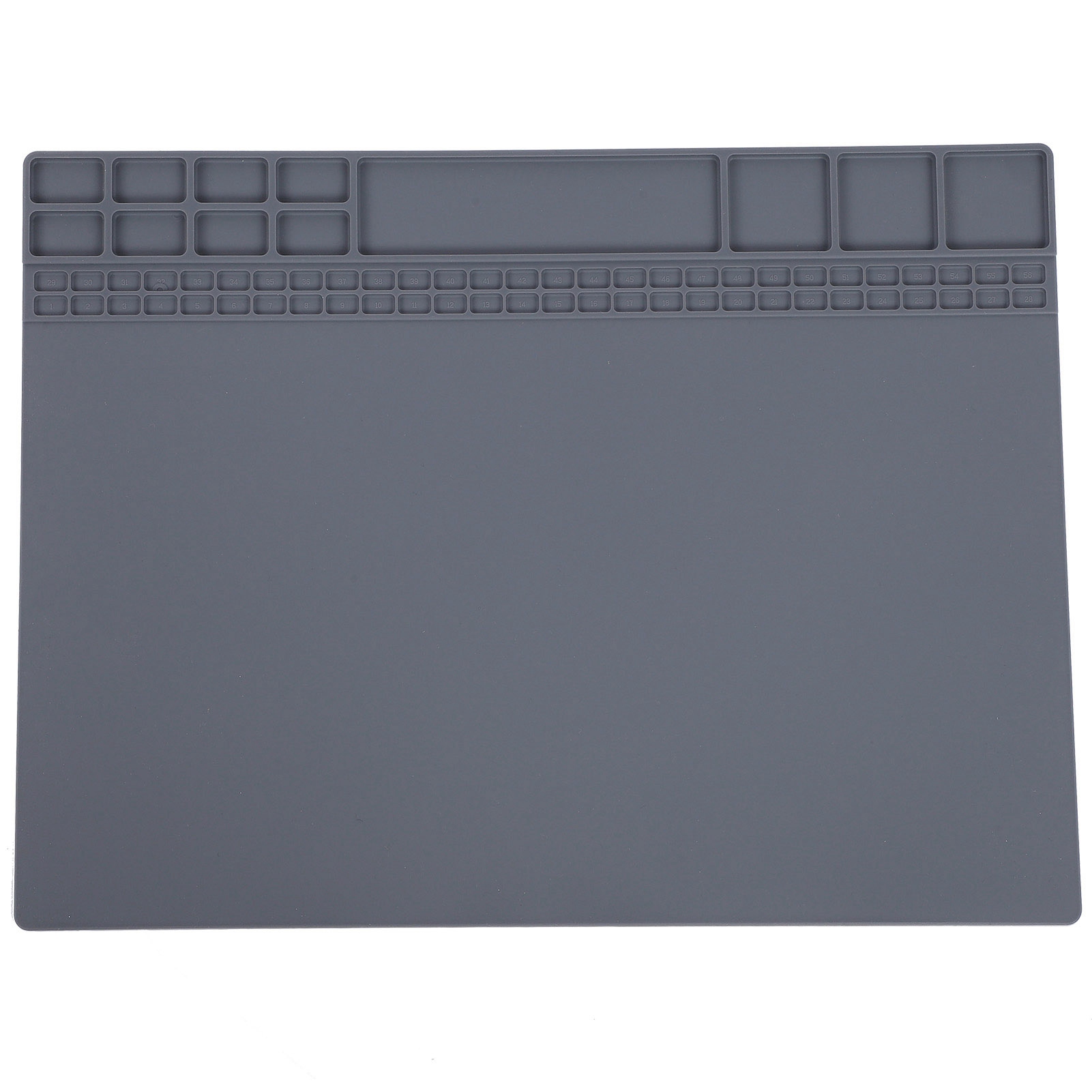 Hitzebeständige Magnetische Silikon-reparaturmatte Für Lötstationen An Computern Und Mobiltelefonen, 405 X 305 X 8 Mm
