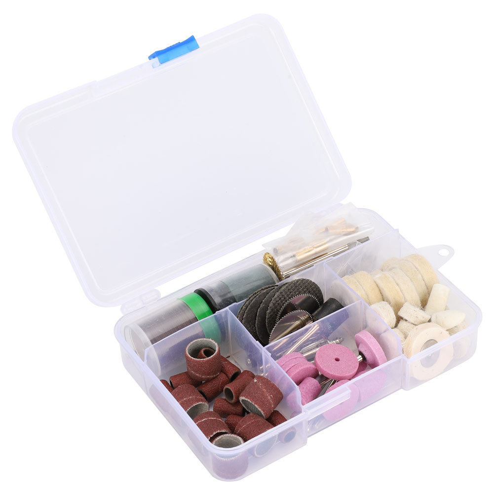 125-teiliges Rotationswerkzeug-set Zum Schleifen, Polieren Und Bohren, Kompatibel Mit Mini-bohrmaschinen Und Elektrischen Schleifmaschinen.
