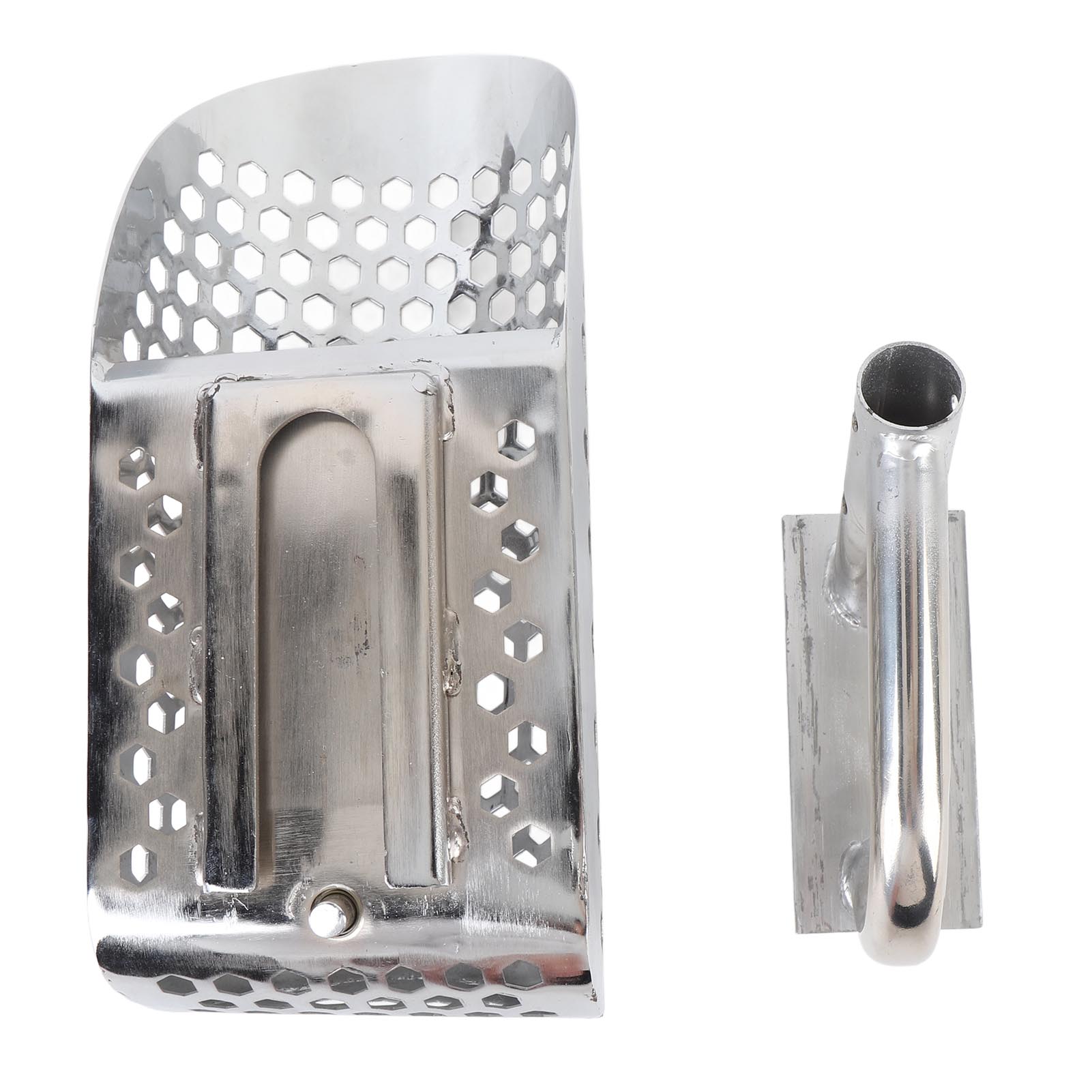 Sandschaufel Aus Edelstahl Für Die Metallsuche, Mit Langem Griff, Ideal Für Die Unterwasserschatzsuche.