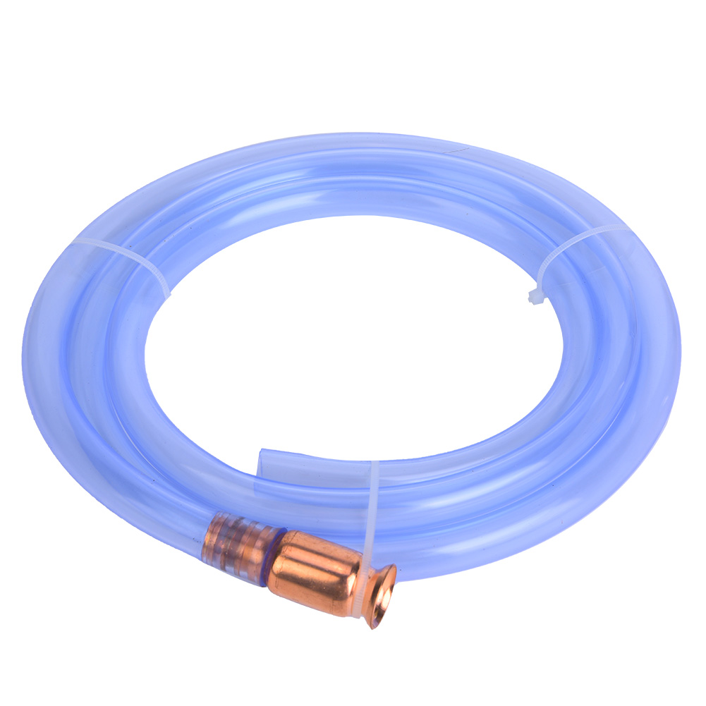 Schüttelsaugschlauch Für Kraftstoff, Benzin Und Wasser, Selbstansaugend, Antistatisch, Transparent, Aus Pvc, 1,8 M X 1,3 Cm (13 Mm)