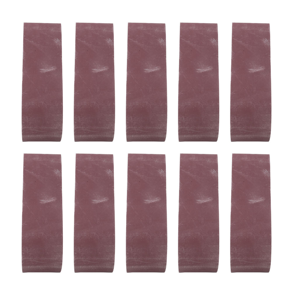 10 Schleifbänder Von 533 X 75 Mm (21 X 3 Zoll) Für Bandschleifer, Körnung 240-1000 (1000)