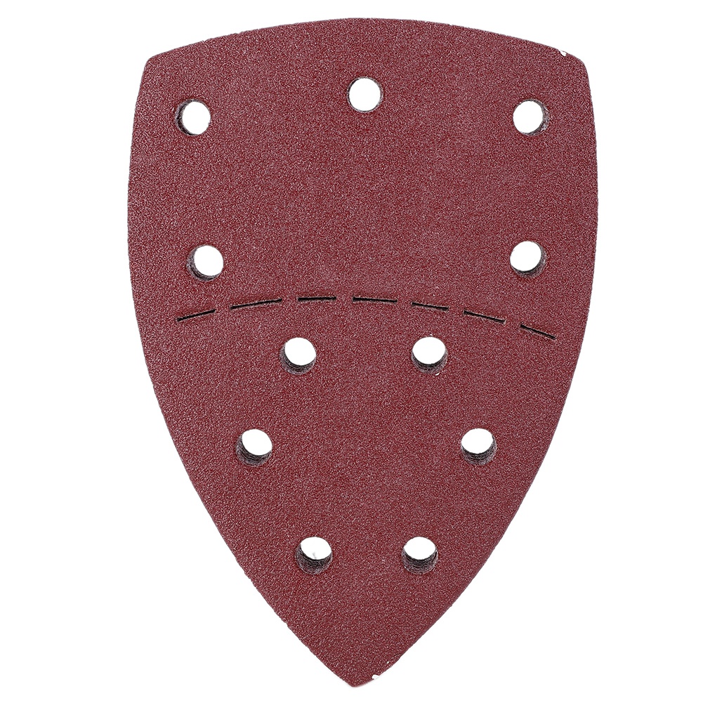 60 Blatt Maus-schleifpapier, Handschleifmittel, 140 X 140 X 100 Mm, 11 Löcher, Körnung 80