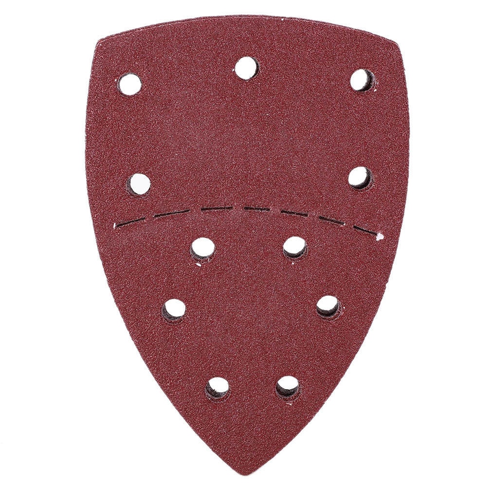 60 Blatt Maus-schleifpapier, Handschleifmittel, 140 X 140 X 100 Mm, 11 Löcher, Körnung 60