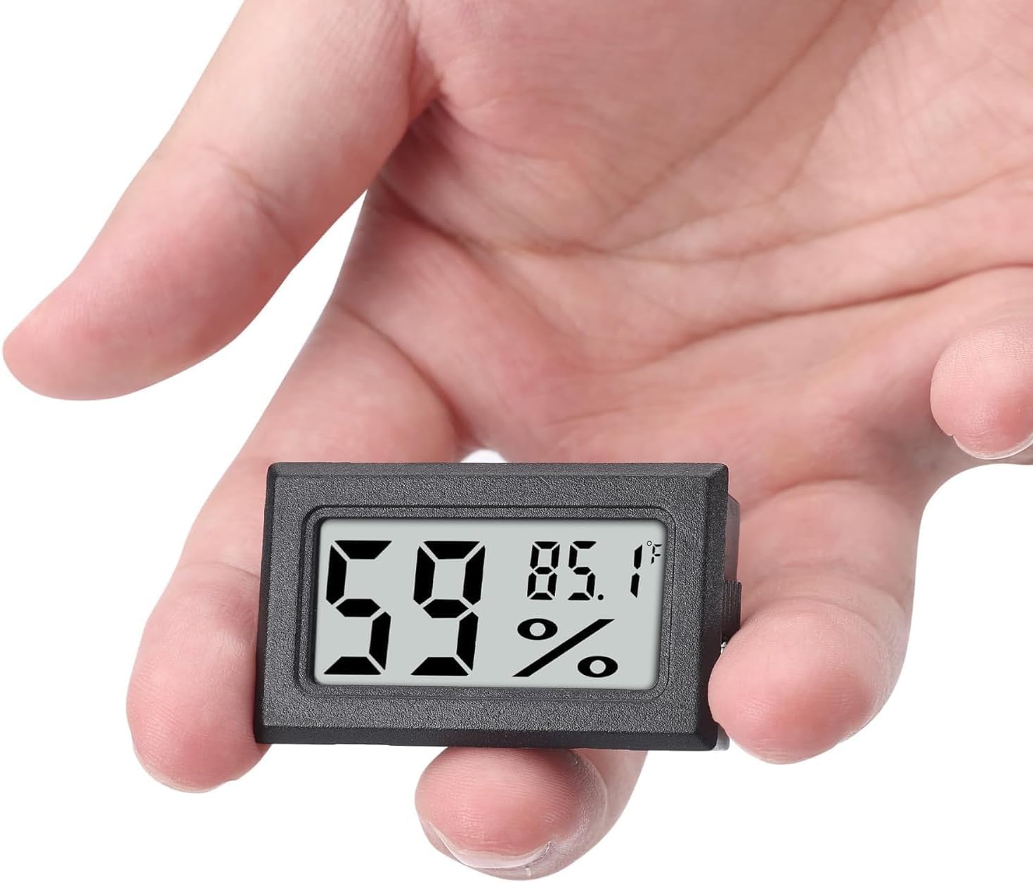 Mini-hygrometer-thermometer, Digitales Luftfeuchtigkeitsmessgerät Für Innenräume Mit Fahrenheit-temperatursensor