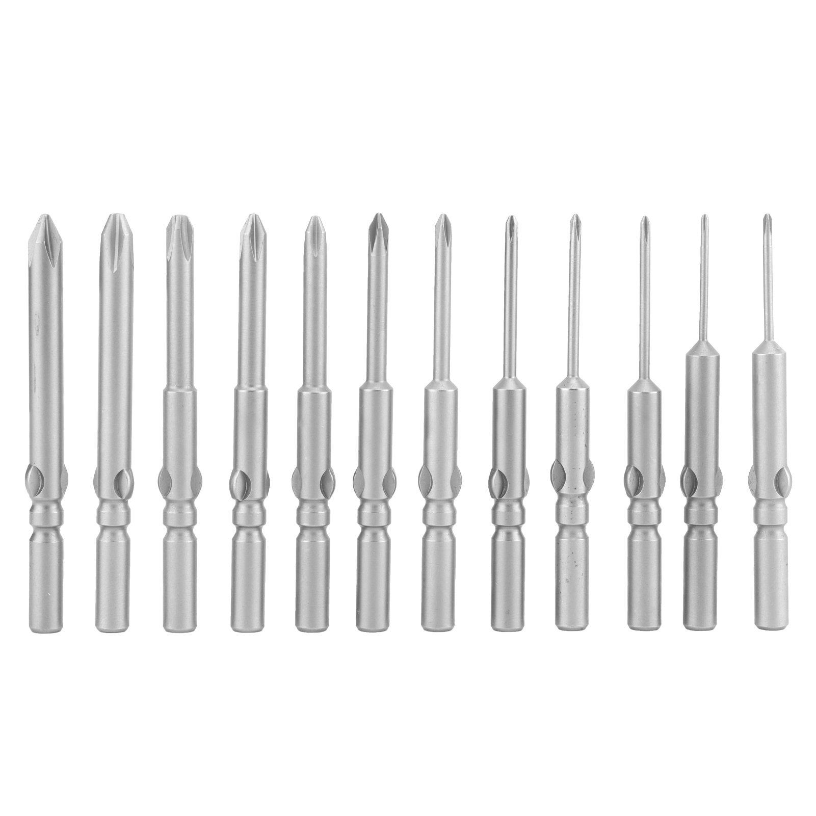 Set Mit 12 Magnetischen 5-mm-kreuzschlitzschraubendreherbits