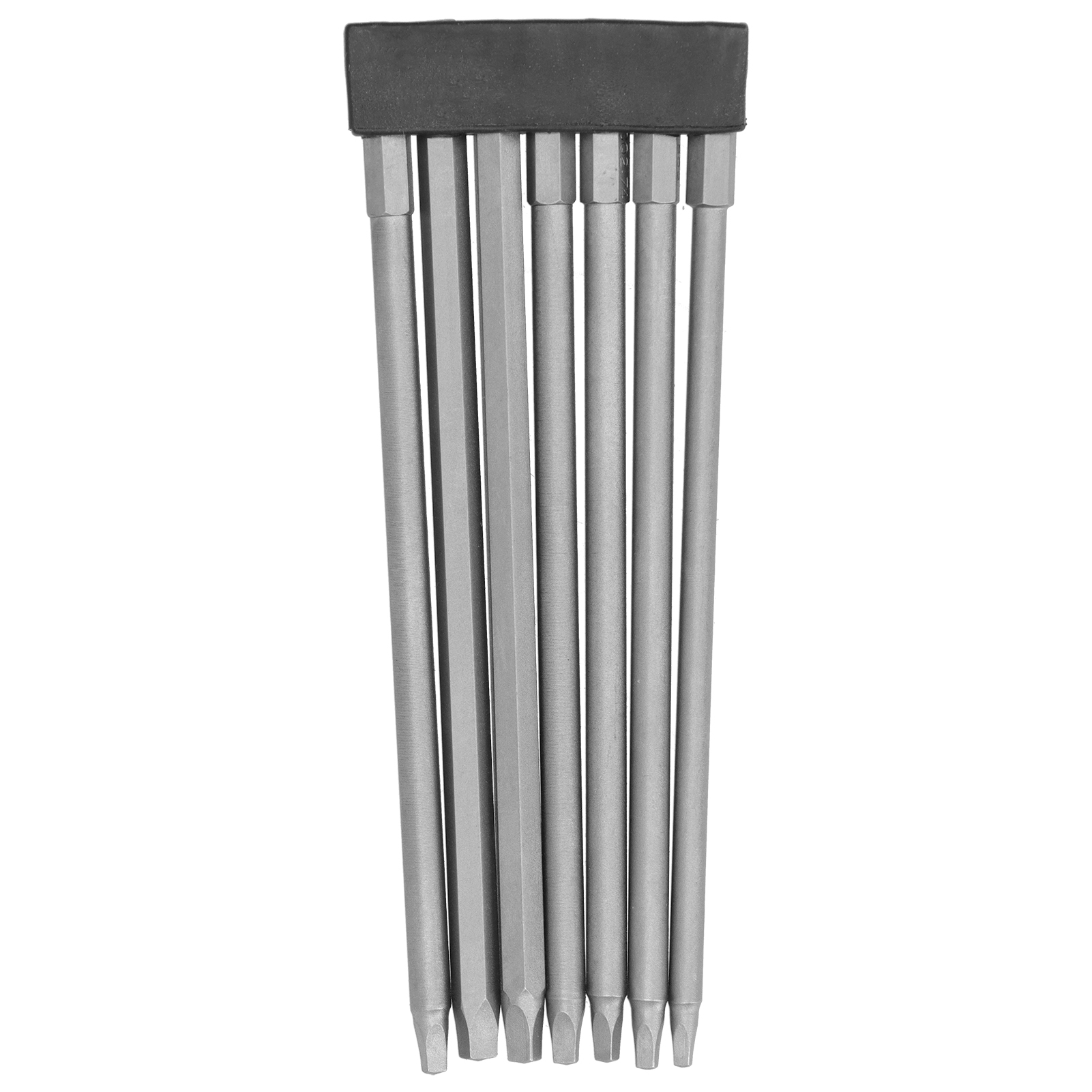 Vierkant-elektroschraubendreherbits Aus Chrom-vanadium-stahl, Sechskantgriff, 150 Mm, 1 Kappe