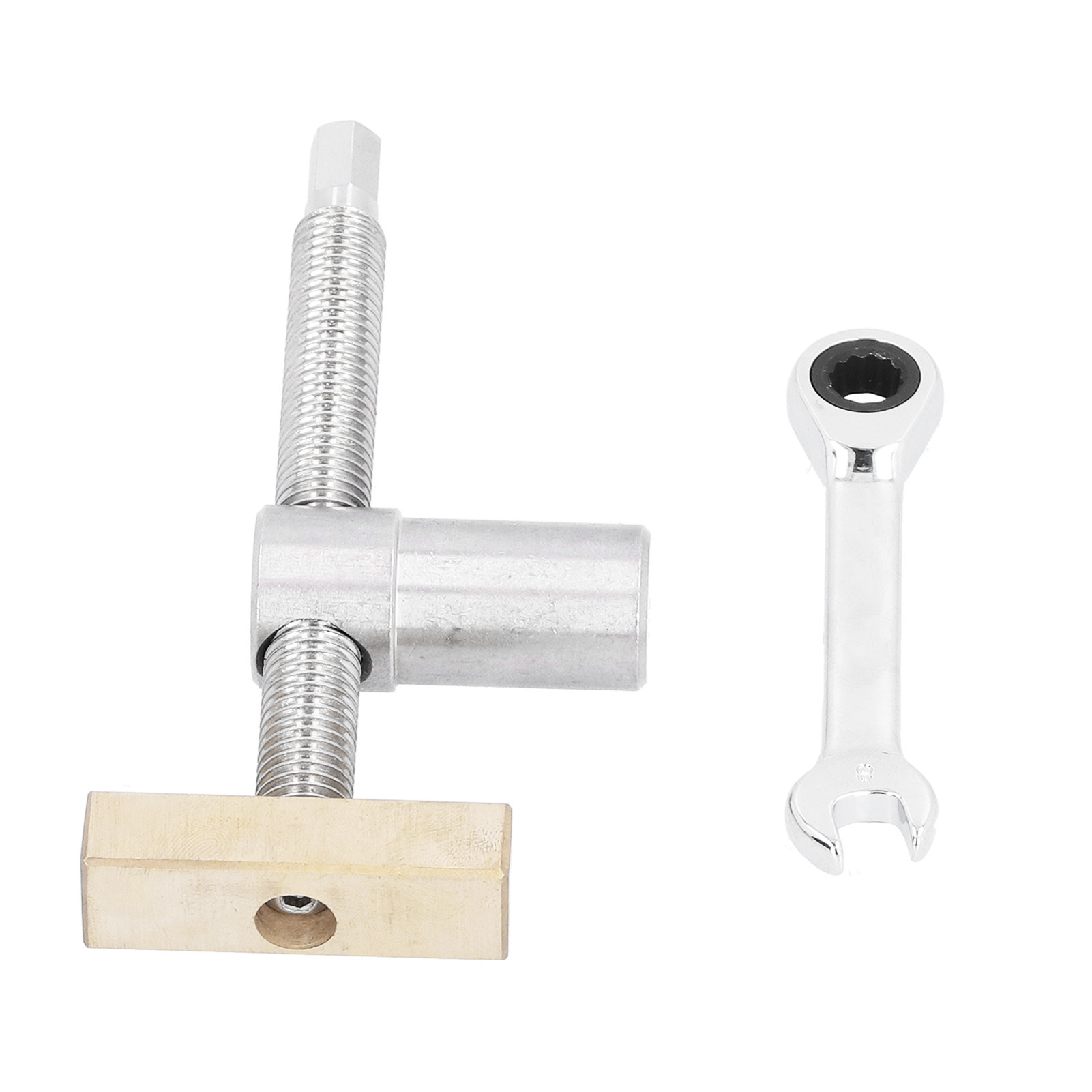 Schraubstock Aus Edelstahl, Ergonomisches Spannwerkzeug Für Den Holzbearbeitungstisch