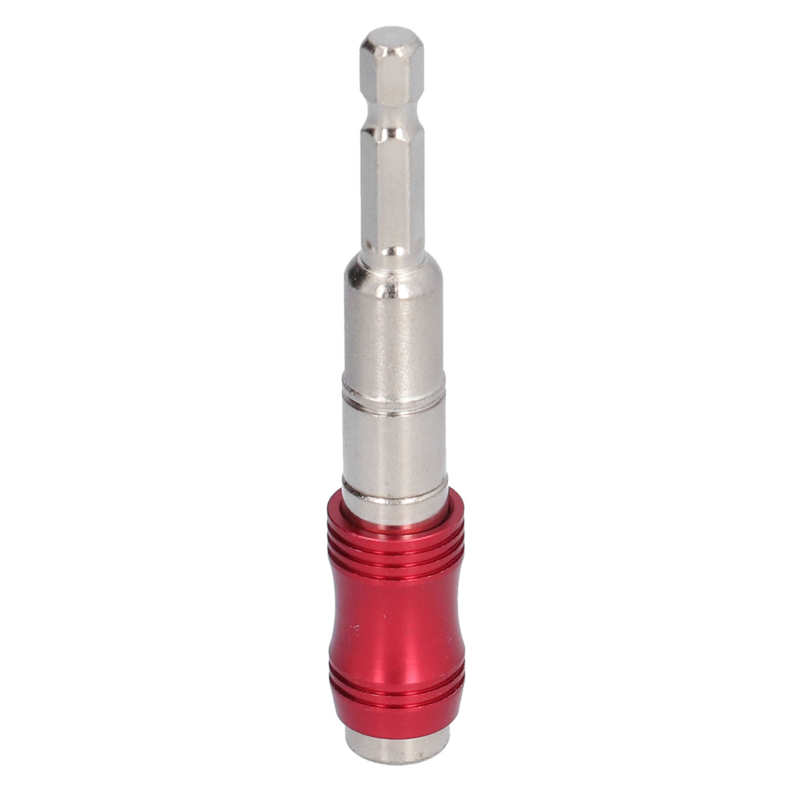 Sechskant-bohrerhalter Mit Mehreren Winkeln, Universalverlängerung Für 1/4"-handwerkzeuge (silberrot)