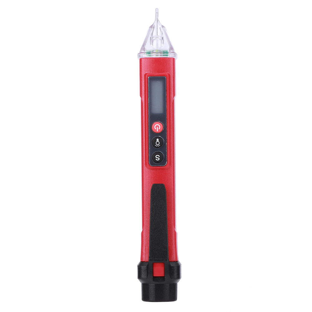 Berührungsloser Digitaler Strom- Und Spannungsprüfer In Stiftform, Ac121000v Messgerät (rot Und Schwarz)