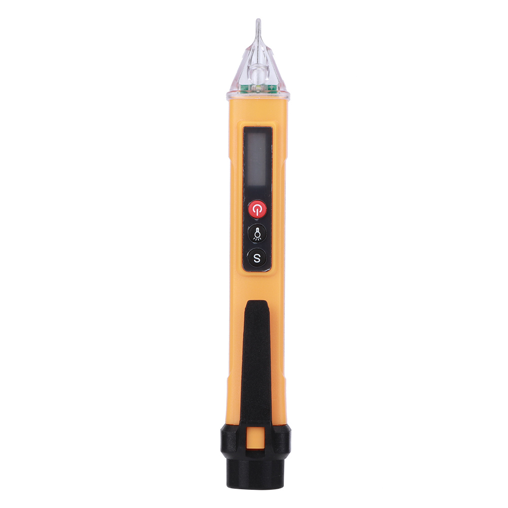 Berührungsloser Digitaler Strom- Und Spannungsprüfer In Stiftform, Ac121000v Messgerät (gelb Und Schwarz)
