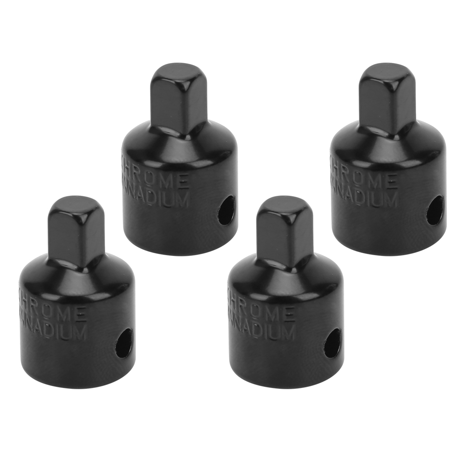 Set Mit 4 Steckschlüssel- Und Ratschenadaptern, Reparaturwerkzeug Und Zubehör, 3/8" M Auf 1/4" S