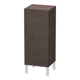 Duravit Halbhochschrank L-Cube indiv., Tür re, eiche dunkel gebürstet