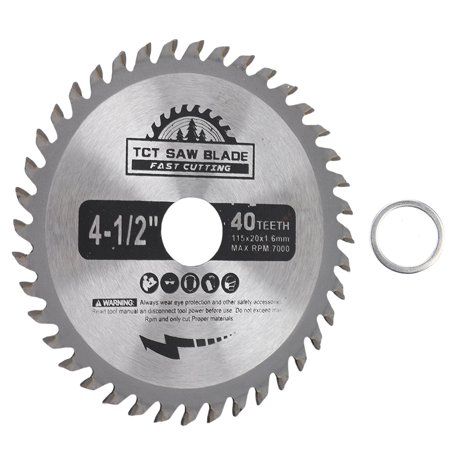 Hartmetall-trennscheibe Für Holzkreissägen, 100 X 1,6 X 20 Mm, 40 Zähne