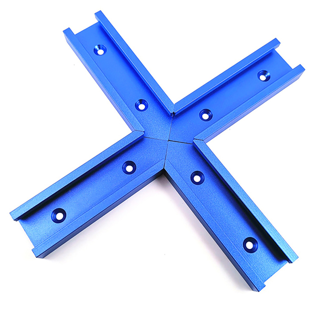 T-schienenverbinder Für Frästisch, Aluminiumlegierung, 200 Mm, Typ A, Blau