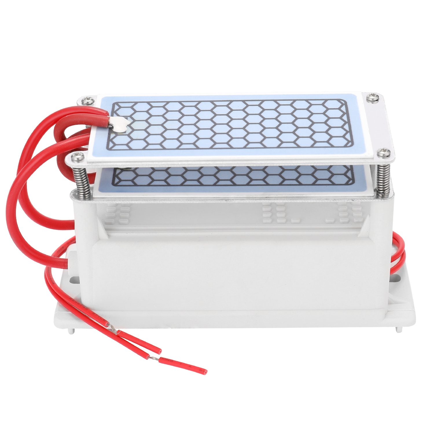 Tragbarer Keramik-ozongenerator 10 G/h, Integrierter Doppelplatten-ozonisator, Luft- Und Wasserreiniger