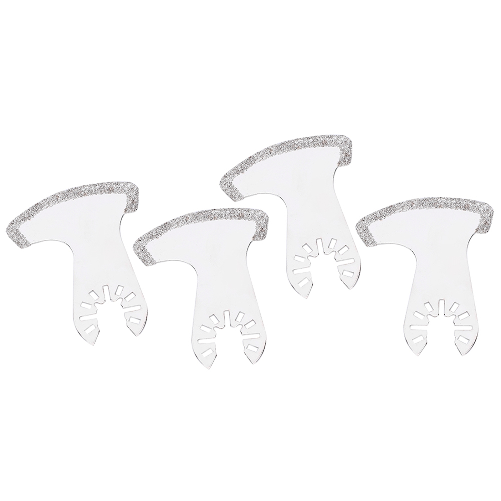 Set Mit 4 Sichelförmigen Sägeblättern Zum Schneiden Von Marmor, Kompatibel Mit Bosch-werkzeugen.
