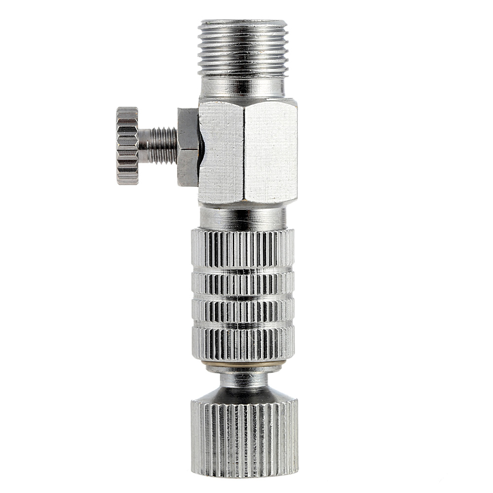 Professionelles Airbrush-zubehör: Schnellkupplung (schnellverschluss), Luftstromregelventil Mit 4 1/8-zoll-adaptern.