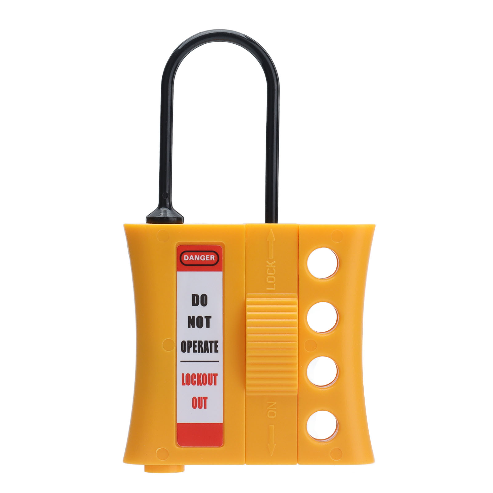 Isoliertes Loto-sicherheitsschloss Mit 4 Löchern Aus Nylon Und Abs, Für 36-mm-schlüsselschlösser