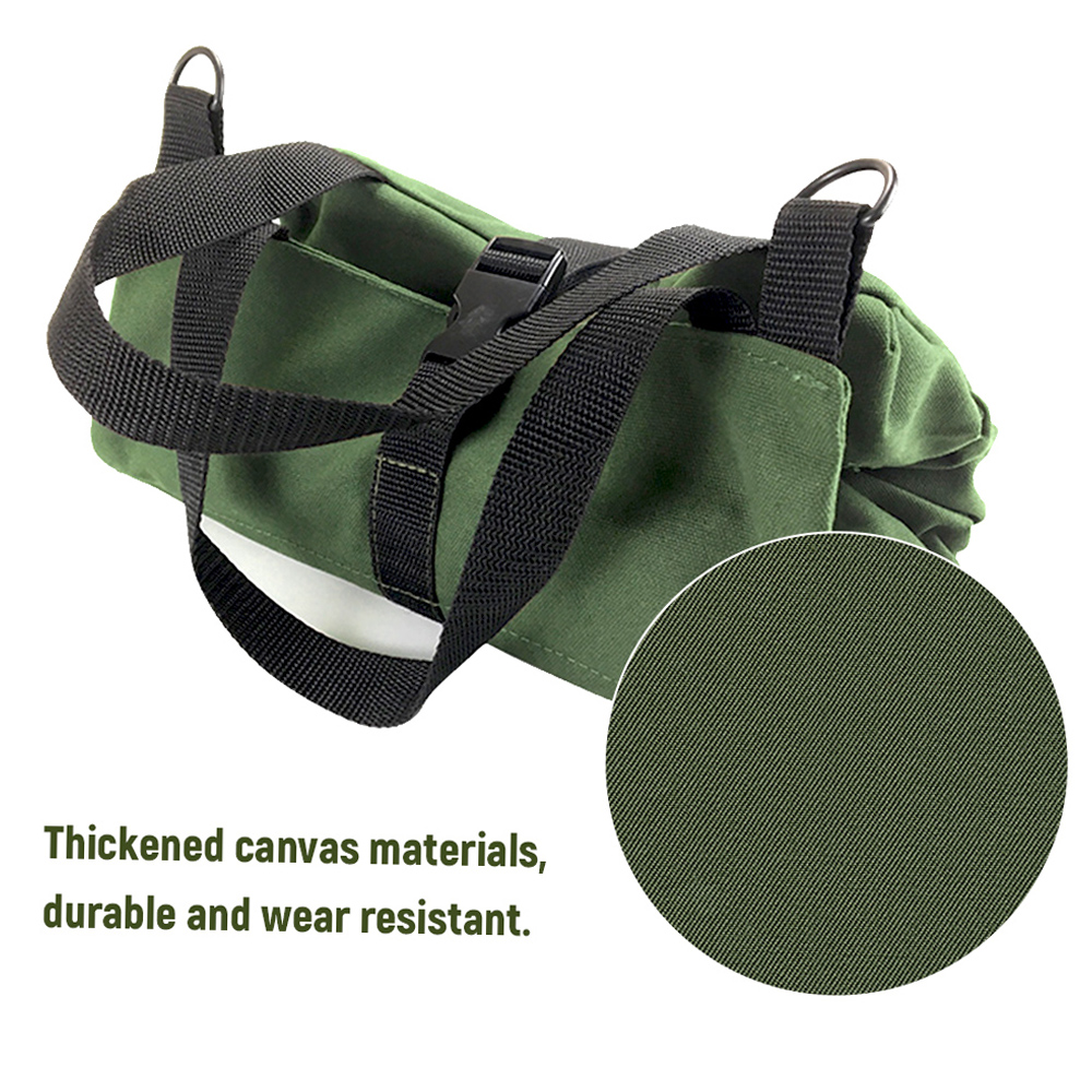 Penggong Werkzeugtasche Zum Aufrollen, 5-fächer-tasche Mit Reißverschluss, Werkzeugorganizer Aus Canvas, Tragbare Werkzeugtasche Zum Aufrollen, Werkzeugtasche, Arbeitstasche, Mehrzweck-tragetasche Mit
