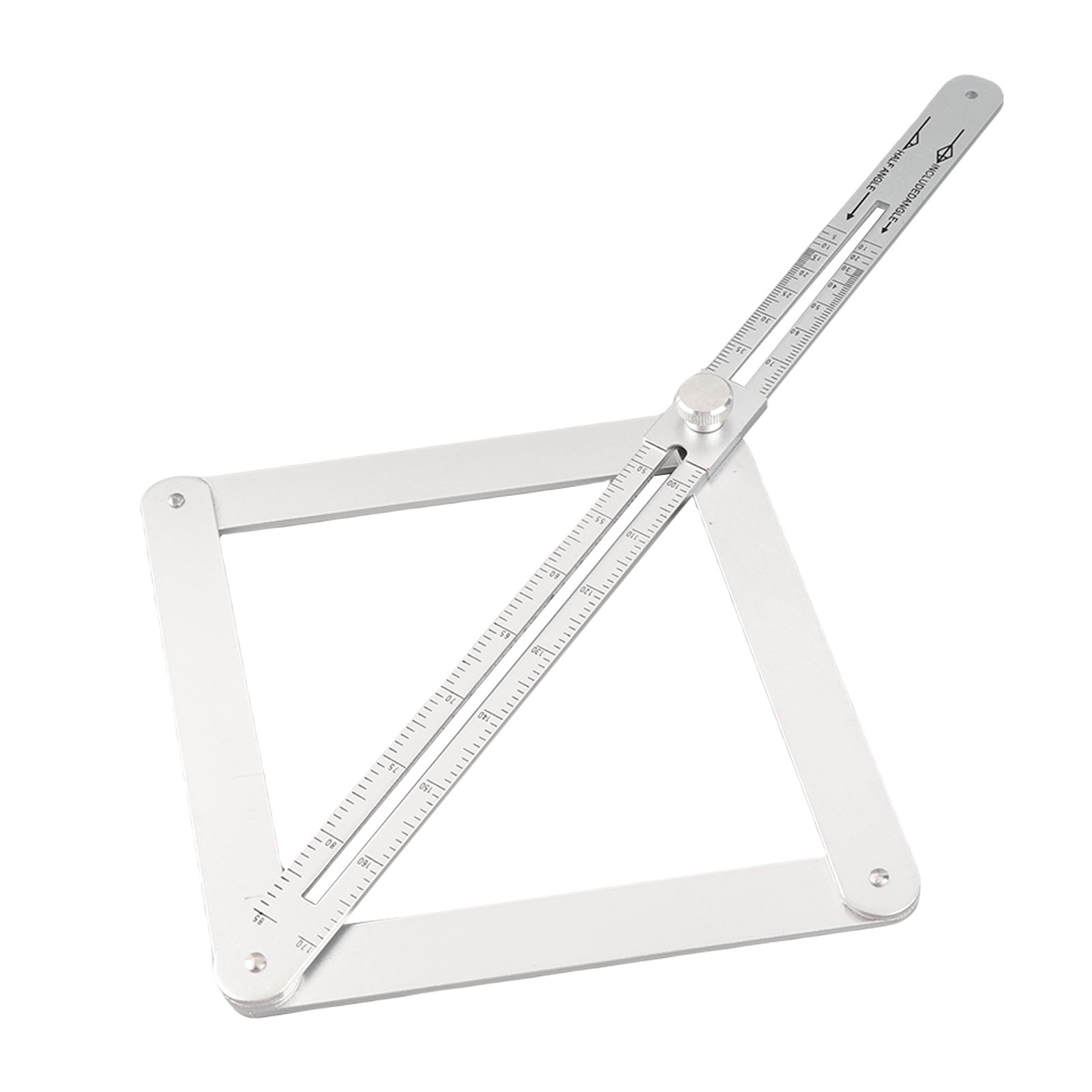 Winkelmesser, Verstellbarer Winkelmesser, Tragbares Werkzeug Aus Aluminiumlegierung