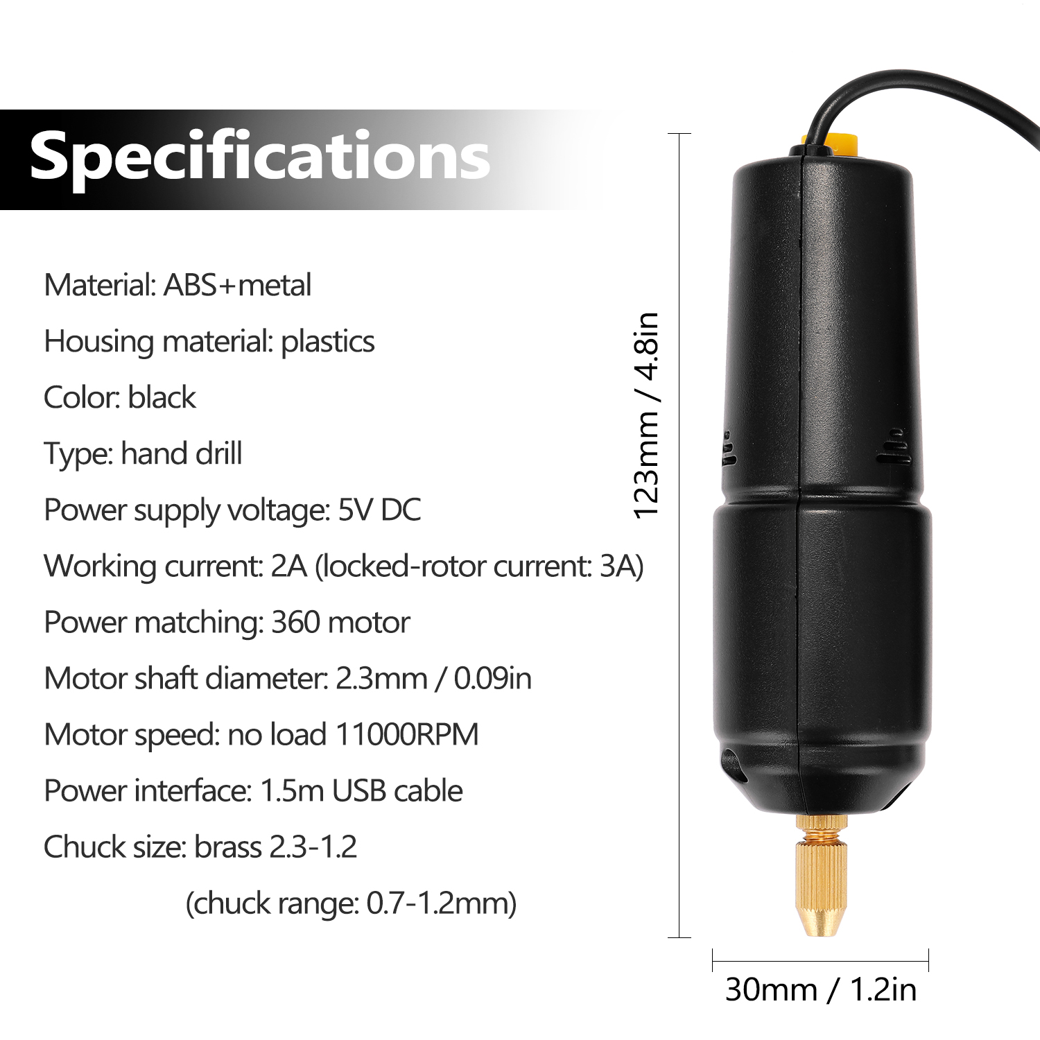 Mini-tragbare Elektrische Bohrmaschine Z-u36, 5v Usb-stanzpresse, Kleines Schleifwerkzeug Für Die Schmuckherstellung, Perlen Und Harz.