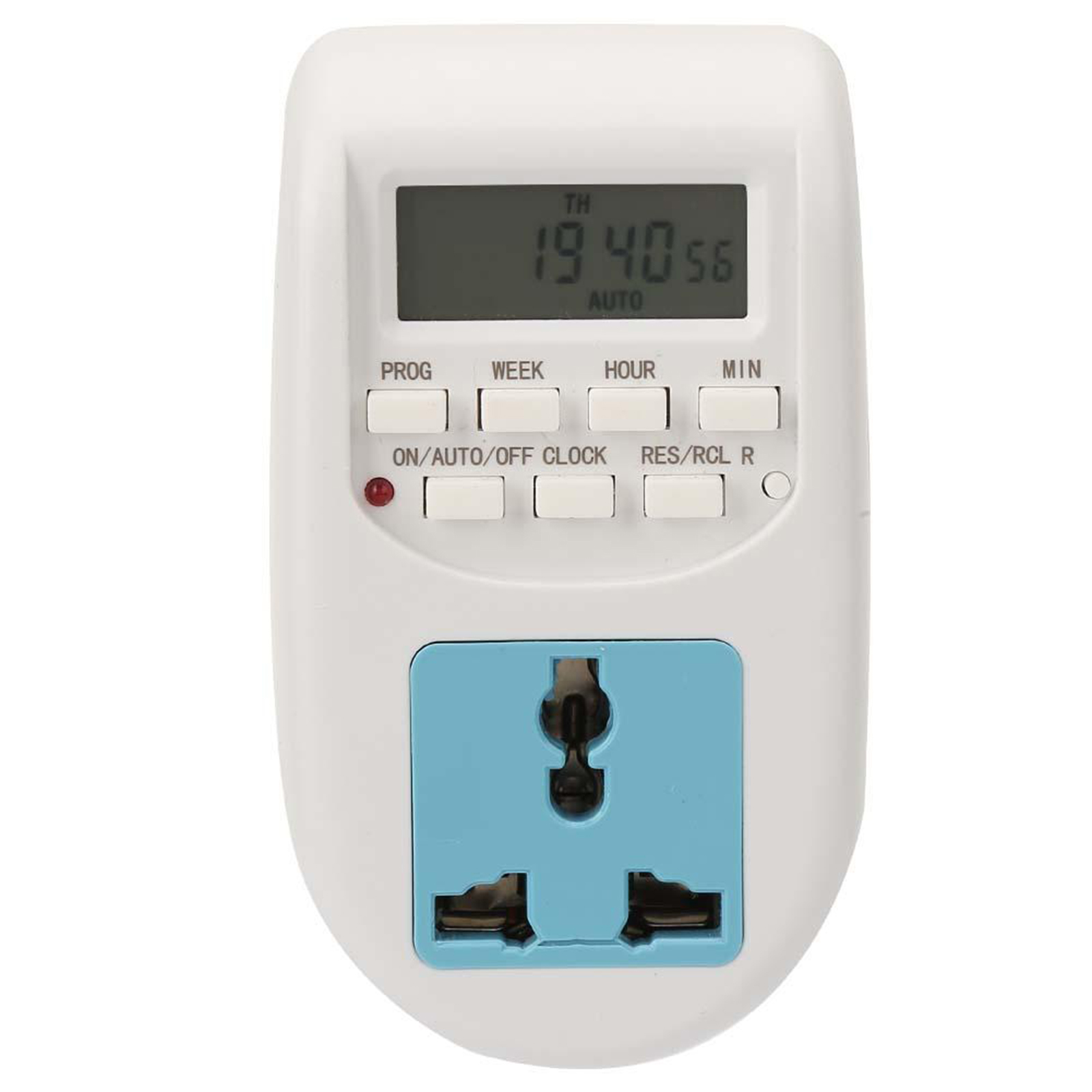 Programmierbarer Digitaler Innentimer Mit Lcd-anzeige Für Steckdosen, Lampen Und Ventilatoren