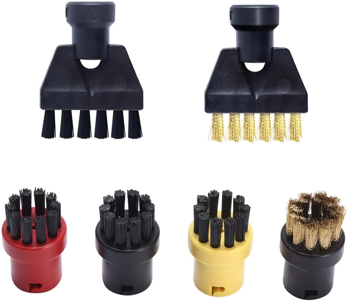 6-teiliges Zubehörset Für Dampfreiniger, Passend Für Kärcher Sc1, Sc2, Ctk10, Sc3, Sc4, Sc5 Und Sc7, Für Küche Und Bad